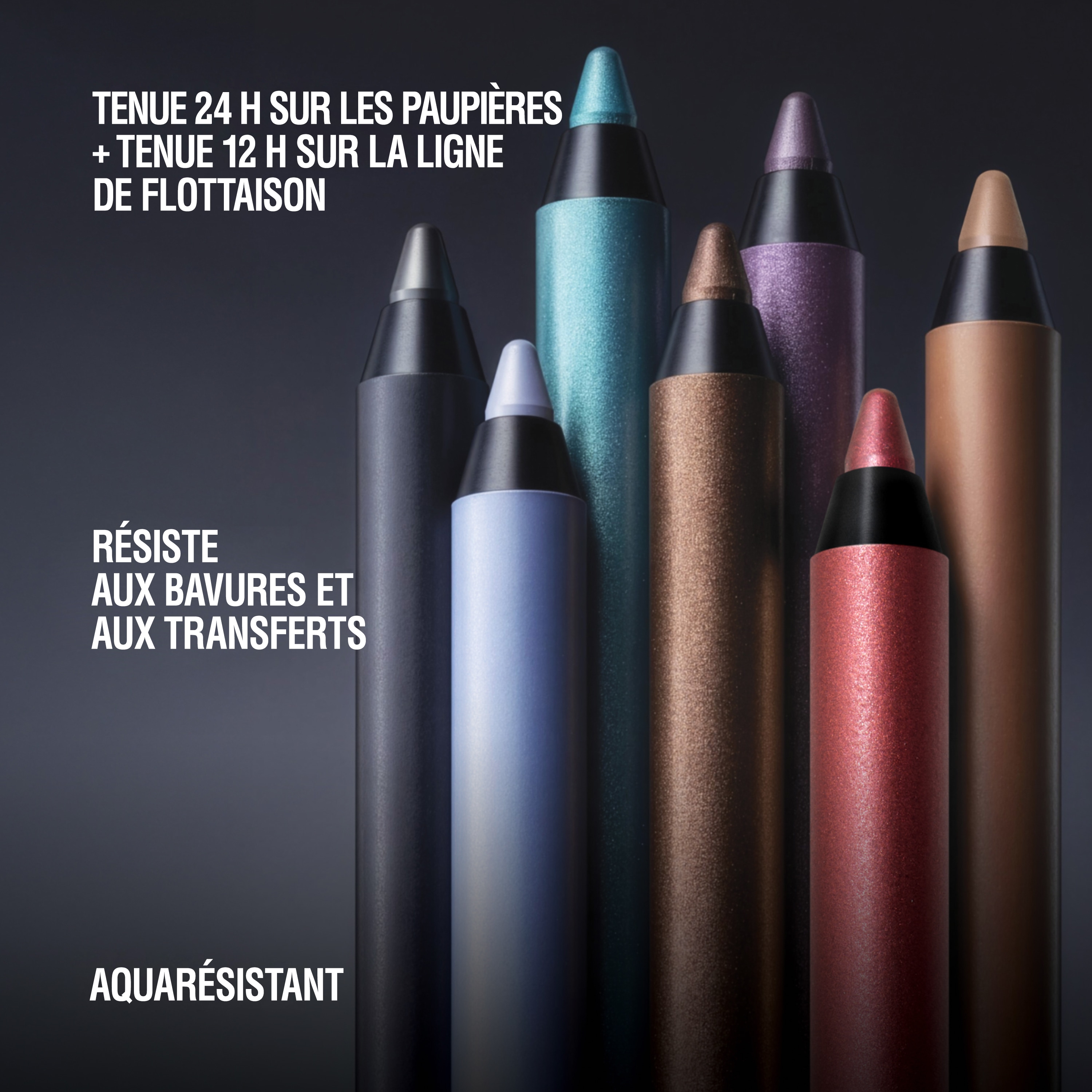 Ligneur pour les yeux longue tenue Kajal Excess Smoky Eye, 1,25 g